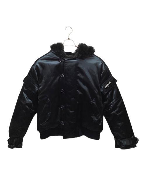 Richardson（リチャードソン）Richardson (リチャードソン) ALL-WEATHER HOODED BOMBER JACKET ブルー サイズ:Lの古着・服飾アイテム