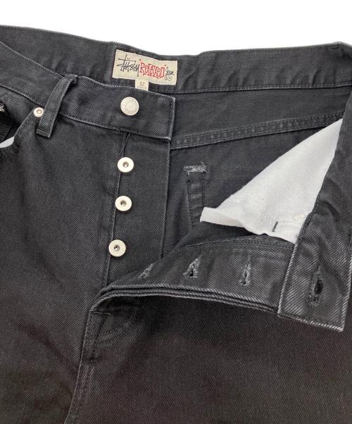 stussy（ステューシー）stussy (ステューシー) RELAXED JEAN DENIM ブラック サイズ:SIZE32の古着・服飾アイテム