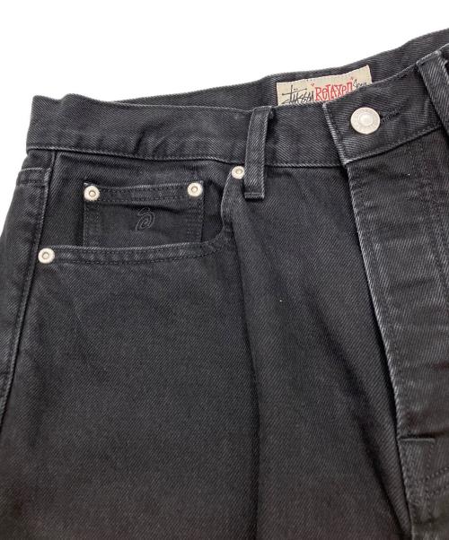 stussy（ステューシー）stussy (ステューシー) RELAXED JEAN DENIM ブラック サイズ:SIZE32の古着・服飾アイテム