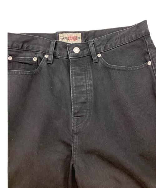 stussy（ステューシー）stussy (ステューシー) RELAXED JEAN DENIM ブラック サイズ:SIZE32の古着・服飾アイテム