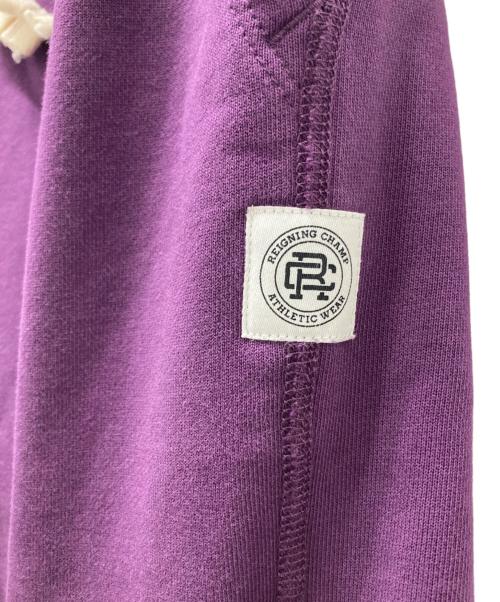 REIGNING CHAMP（レイニングチャンプ）REIGNING CHAMP (レイニングチャンプ) スリム スウェットパンツ パープル サイズ:Mの古着・服飾アイテム