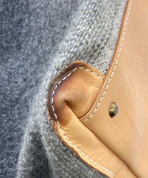 master-piece（マスターピース）master-piece (マスターピース) WOOLRICH (ウールリッチ) トートバッグ ブラックの古着・服飾アイテム