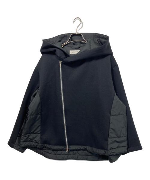 ZUCCA（ズッカ）ZUCCA (ズッカ) ライトキルトドッキング ブラック サイズ:Mの古着・服飾アイテム