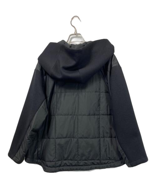 ZUCCA（ズッカ）ZUCCA (ズッカ) ライトキルトドッキング ブラック サイズ:Mの古着・服飾アイテム