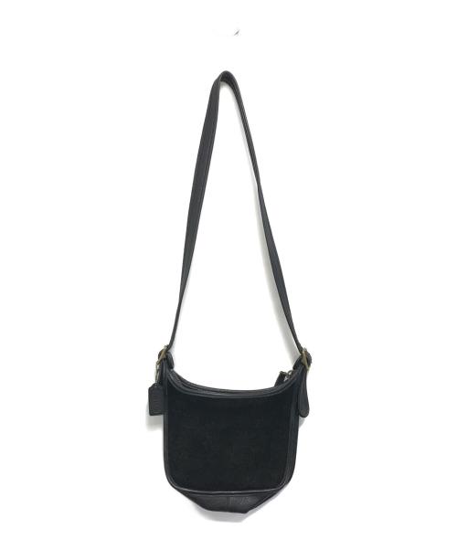 COACH（コーチ）COACH (コーチ) レザーショルダーバッグ ブラック サイズ:表記なしの古着・服飾アイテム