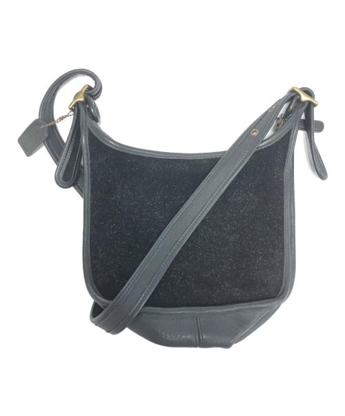 COACH（コーチ）COACH (コーチ) レザーショルダーバッグ ブラック サイズ:表記なしの古着・服飾アイテム