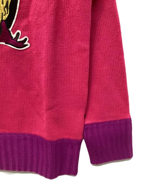 ジョジョの奇妙な冒険（ジョジョノ奇妙ナ冒険）ジョジョの奇妙な冒険 (ジョジョノ奇妙ナ冒険) glamb (グラム) ドッピオ刺繍タートルネックセーター サイズ:1の古着・服飾アイテム