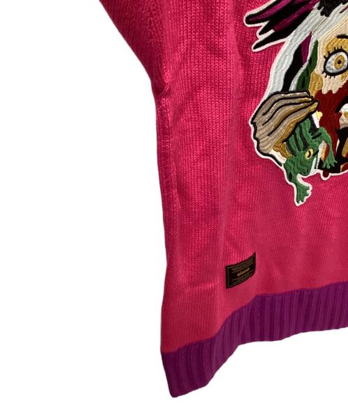 ジョジョの奇妙な冒険（ジョジョノ奇妙ナ冒険）ジョジョの奇妙な冒険 (ジョジョノ奇妙ナ冒険) glamb (グラム) ドッピオ刺繍タートルネックセーター サイズ:1の古着・服飾アイテム