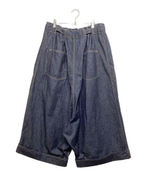 s'yte Yohji Yamamoto（サイト ヨウジヤマモト）s'yte yohji yamamoto (サイト ヨウジヤマモト) ワイドデニムパンツ インディゴ サイズ:3の古着・服飾アイテム