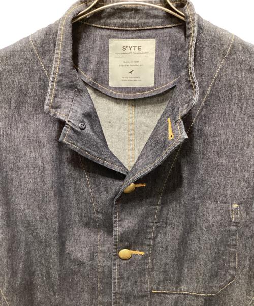 s'yte Yohji Yamamoto（サイト ヨウジヤマモト）s'yte Yohji Yamamoto (サイト ヨウジヤマモト) デニムジャケット インディゴ サイズ:3の古着・服飾アイテム