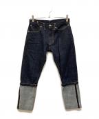 ANREALAGEアンリアレイジ）の古着「Roll up denim pants」｜インディゴ