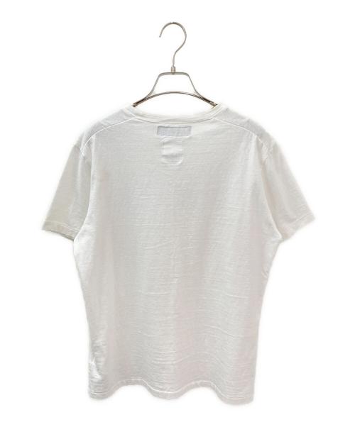 MADISON BLUE（マディソンブルー）MADISON BLUE (マディソンブルー) HPS別注 HELLO CREW NECK TEE ホワイト サイズ:02(M)の古着・服飾アイテム