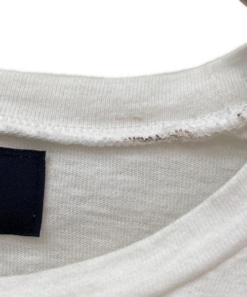 MADISON BLUE（マディソンブルー）MADISON BLUE (マディソンブルー) HPS別注 HELLO CREW NECK TEE ホワイト サイズ:02(M)の古着・服飾アイテム