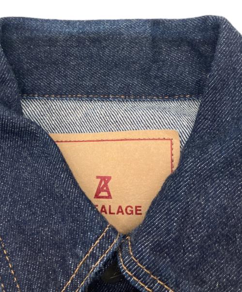 ANREALAGE（アンリアレイジ）ANREALAGE (アンリアレイジ) 変形デザイン デニムジャケット インディゴ サイズ:38の古着・服飾アイテム