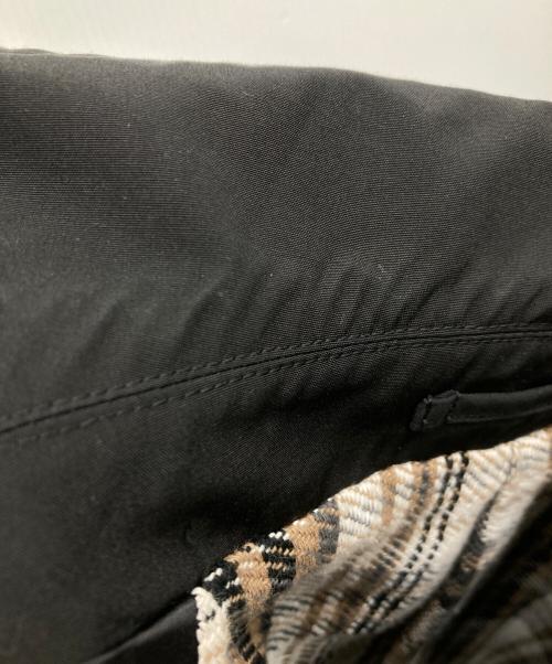 UNITED ARROWS（ユナイテッドアローズ）UNITED ARROWS (ユナイテッドアローズ) ウェザークロスバルカラーコート ブラック サイズ:XLの古着・服飾アイテム