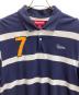 Supreme (シュプリーム) Cursive Polo ネイビー×ホワイト サイズ:M：10000円