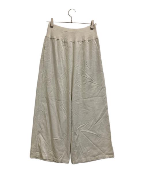 BEARDSLEY（ビアズリー）BEARDSLEY (ビアズリー) マルチウエストリブパンツ ベージュ サイズ:1の古着・服飾アイテム