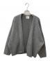 MICA&DEAL（マイカアンドディール）の古着「ラクーンデュアルカーディガン」｜グレー