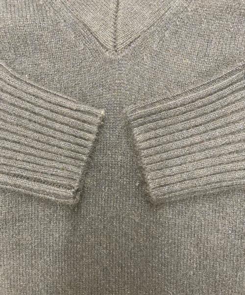 MIESROHE（ミースロエ）MIESROHE (ミースロエ) ソフトシャギーオーバーサイズニット MWNT255003 ネイビー サイズ:Fの古着・服飾アイテム