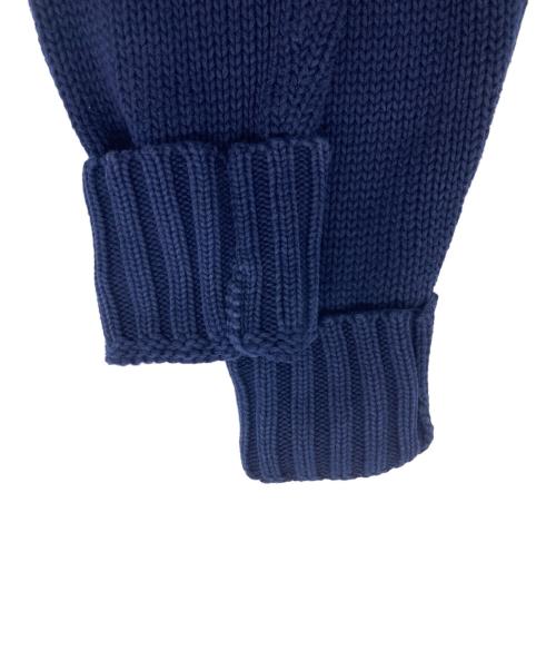 POLO RALPH LAUREN（ポロ・ラルフローレン）POLO RALPH LAUREN (ポロ・ラルフローレン) 星条旗コットンニット ネイビー サイズ:Mの古着・服飾アイテム