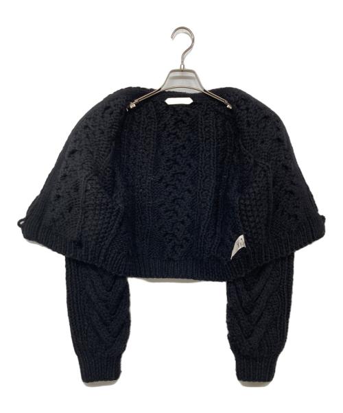 Venit（ヴェニット）Venit (ヴェニット) NOBLE別注ハンドニットカーディガン ネイビー サイズ:38の古着・服飾アイテム