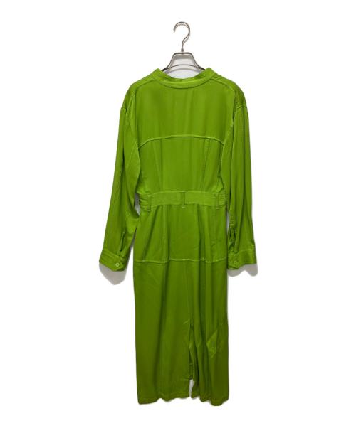 christian wijnants（クリスチャン ワイナンツ）christian wijnants (クリスチャン ワイナンツ) レーヨンワンピース グリーン サイズ:SIZE38の古着・服飾アイテム