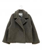 ADAWASアダワス）の古着「ECO BOA JACKET（エコボアジャケット）」｜グレー
