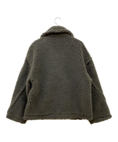 ADAWAS（アダワス）ADAWAS (アダワス) ECO BOA JACKET（エコボアジャケット） グレー サイズ:FREEの古着・服飾アイテム