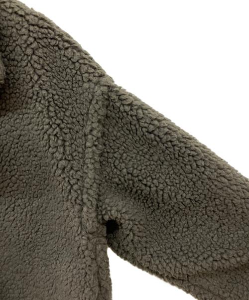 ADAWAS（アダワス）ADAWAS (アダワス) ECO BOA JACKET（エコボアジャケット） グレー サイズ:FREEの古着・服飾アイテム