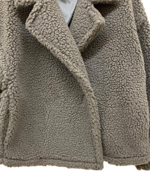 ADAWAS（アダワス）ADAWAS (アダワス) ECO BOA JACKET（エコボアジャケット） グレー サイズ:FREEの古着・服飾アイテム