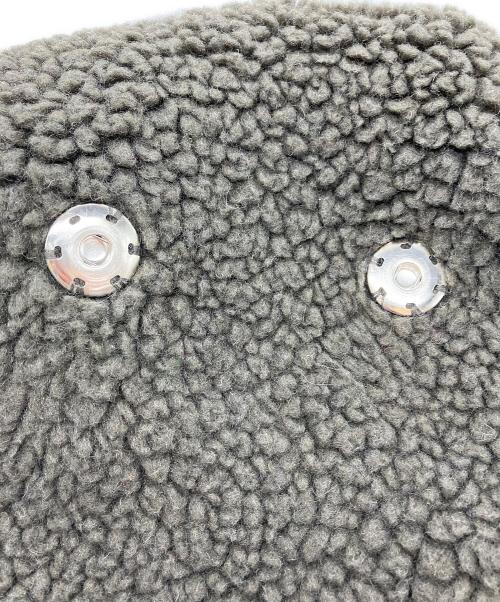 ADAWAS（アダワス）ADAWAS (アダワス) ECO BOA JACKET（エコボアジャケット） グレー サイズ:FREEの古着・服飾アイテム