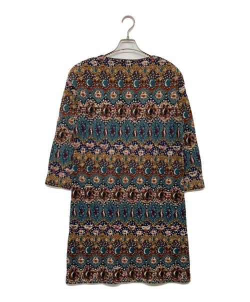 missoni（ミッソーニ）missoni (ミッソーニ) ウールモヘア ワンピース ブラウン サイズ:46の古着・服飾アイテム