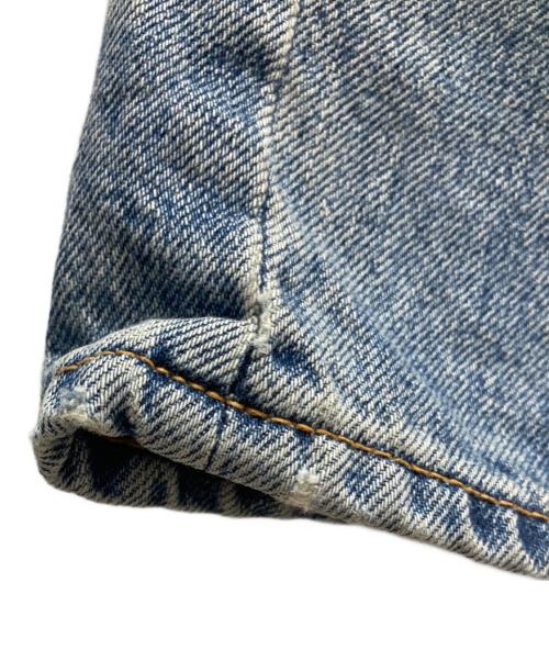 UNGRID（アングリッド）Ungrid (アングリッド) リメイクデザインルーズデニム インディゴ サイズ:23の古着・服飾アイテム