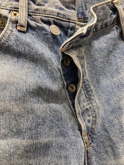 UNGRID（アングリッド）Ungrid (アングリッド) リメイクデザインルーズデニム インディゴ サイズ:23の古着・服飾アイテム