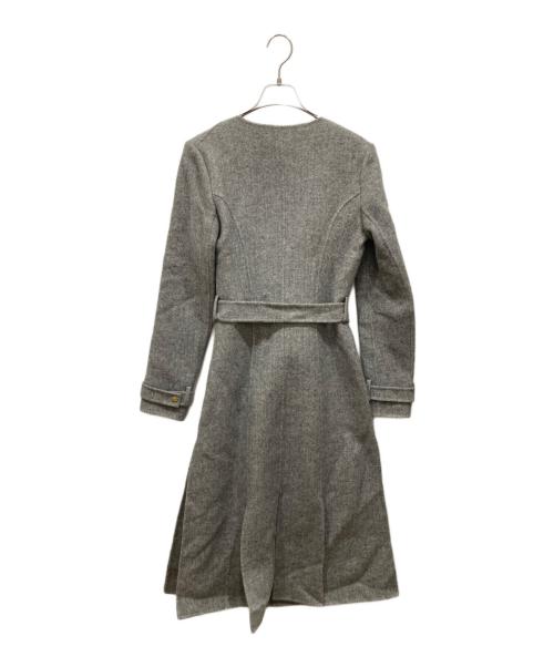 Choyo（チョーヨー）Choyo (チョーヨー) ヘリンボーンコート グレー サイズ:SIZE 36の古着・服飾アイテム
