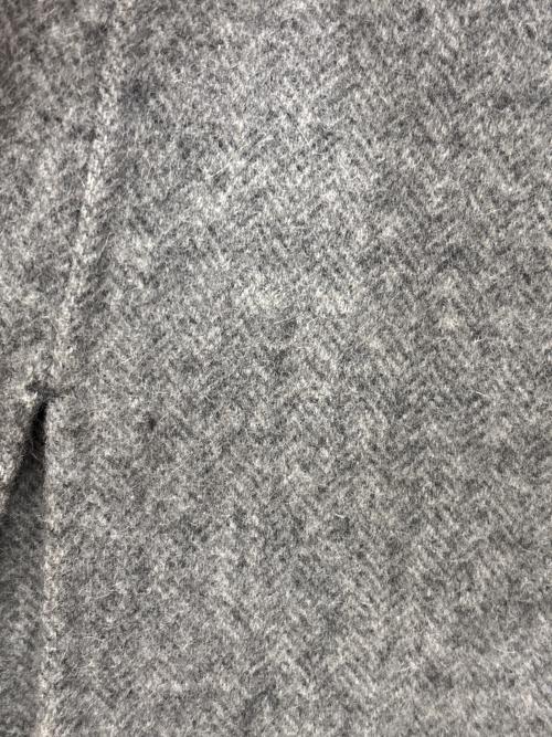 Choyo（チョーヨー）Choyo (チョーヨー) ヘリンボーンコート グレー サイズ:SIZE 36の古着・服飾アイテム