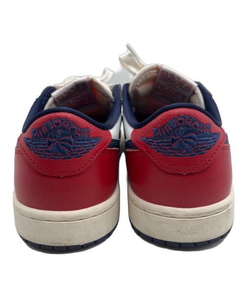 NIKE（ナイキ）NIKE  Air Jordan 1 Retro Low OG Howard/Gym Red and Midnight Navy/エアジョーダン1 レトロ ロー OG ハワード/ジムレッド アンド ミッドナイトネイビー サイズ:25.5の古着・服飾アイテム