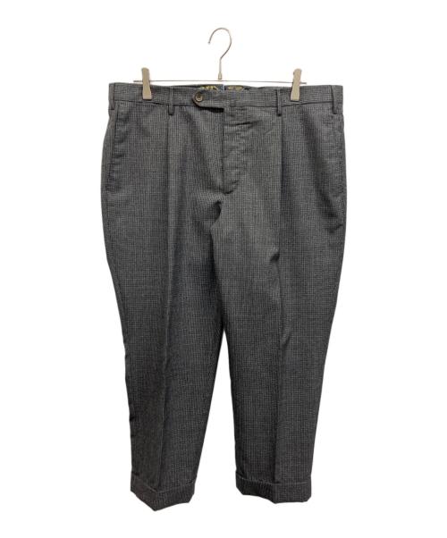 PT TORINO（ピーティートリノ）PT TORINO (ピーティートリノ) ウールスラックス ブラック サイズ:56の古着・服飾アイテム