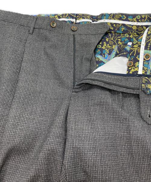 PT TORINO（ピーティートリノ）PT TORINO (ピーティートリノ) ウールスラックス ブラック サイズ:56の古着・服飾アイテム