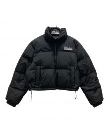 FIRST DOWN（ファーストダウン）の古着「ショート バブルダウンジャケット マイクロフト」｜ブラック