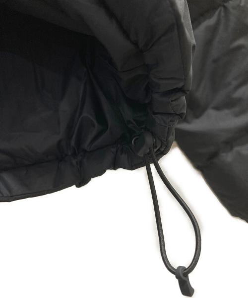 FIRST DOWN（ファーストダウン）FIRST DOWN (ファーストダウン) ショート バブルダウンジャケット マイクロフト ブラック サイズ:Mの古着・服飾アイテム