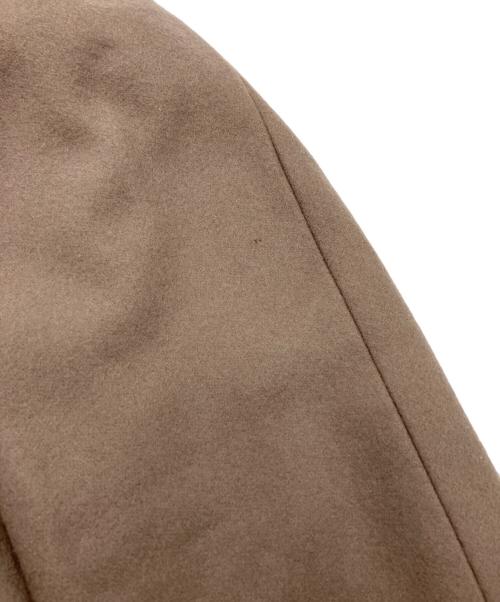 MACKINTOSH PHILOSOPHY（マッキントッシュ フィロソフィー）MACKINTOSH PHILOSOPHY (マッキントッシュ フィロソフィー) メルトンノーカラーコート ブラウン サイズ:36の古着・服飾アイテム