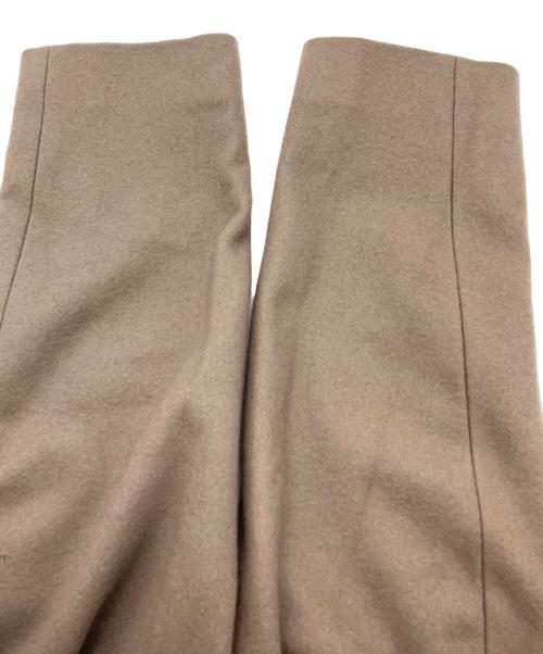 MACKINTOSH PHILOSOPHY（マッキントッシュ フィロソフィー）MACKINTOSH PHILOSOPHY (マッキントッシュ フィロソフィー) メルトンノーカラーコート ブラウン サイズ:36の古着・服飾アイテム