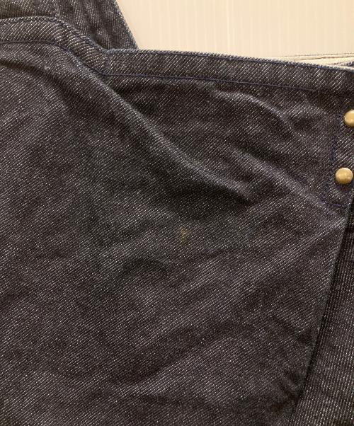 nest Robe（ネストローブ）nest Robe (ネストローブ) デニムフロントホックサロペット インディゴ サイズ:Fの古着・服飾アイテム