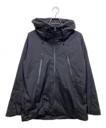 DESCENTE ALLTERRAIN（デザイント オルテライン）の古着「HARD SHELL JACKET CREAS」｜ブラック