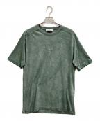 STONE ISLANDストーンアイランド）の古着「オーバーダイTシャツ」｜グリーン