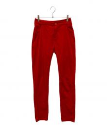 MM6 Maison Margiela（エムエムシックスメゾンマルジェラ）の古着「コーデュロイパンツ」｜レッド