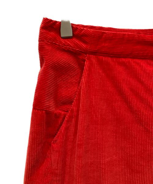MM6 Maison Margiela（エムエムシックスメゾンマルジェラ）MM6 Maison Margiela (エムエムシックスメゾンマルジェラ) コーデュロイパンツ レッド サイズ:SIZE 38の古着・服飾アイテム
