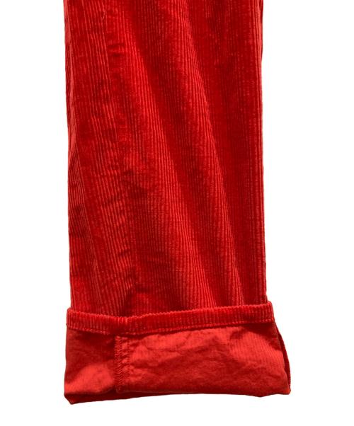 MM6 Maison Margiela（エムエムシックスメゾンマルジェラ）MM6 Maison Margiela (エムエムシックスメゾンマルジェラ) コーデュロイパンツ レッド サイズ:SIZE 38の古着・服飾アイテム