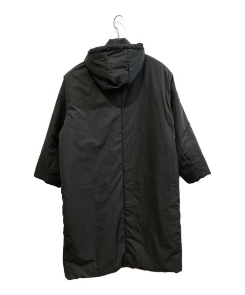 23区（ニジュウサンク）23区 (ニジュウサンク) 中綿ノンステッチロング アウター ブラック サイズ:44の古着・服飾アイテム